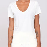 T-Shirt Scollo Profondo a V