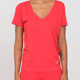 T-Shirt Scollo Profondo a V