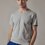 T-Shirt Scollo a V Elasticizzata