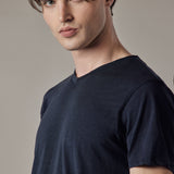 T-Shirt Scollo a V Elasticizzata