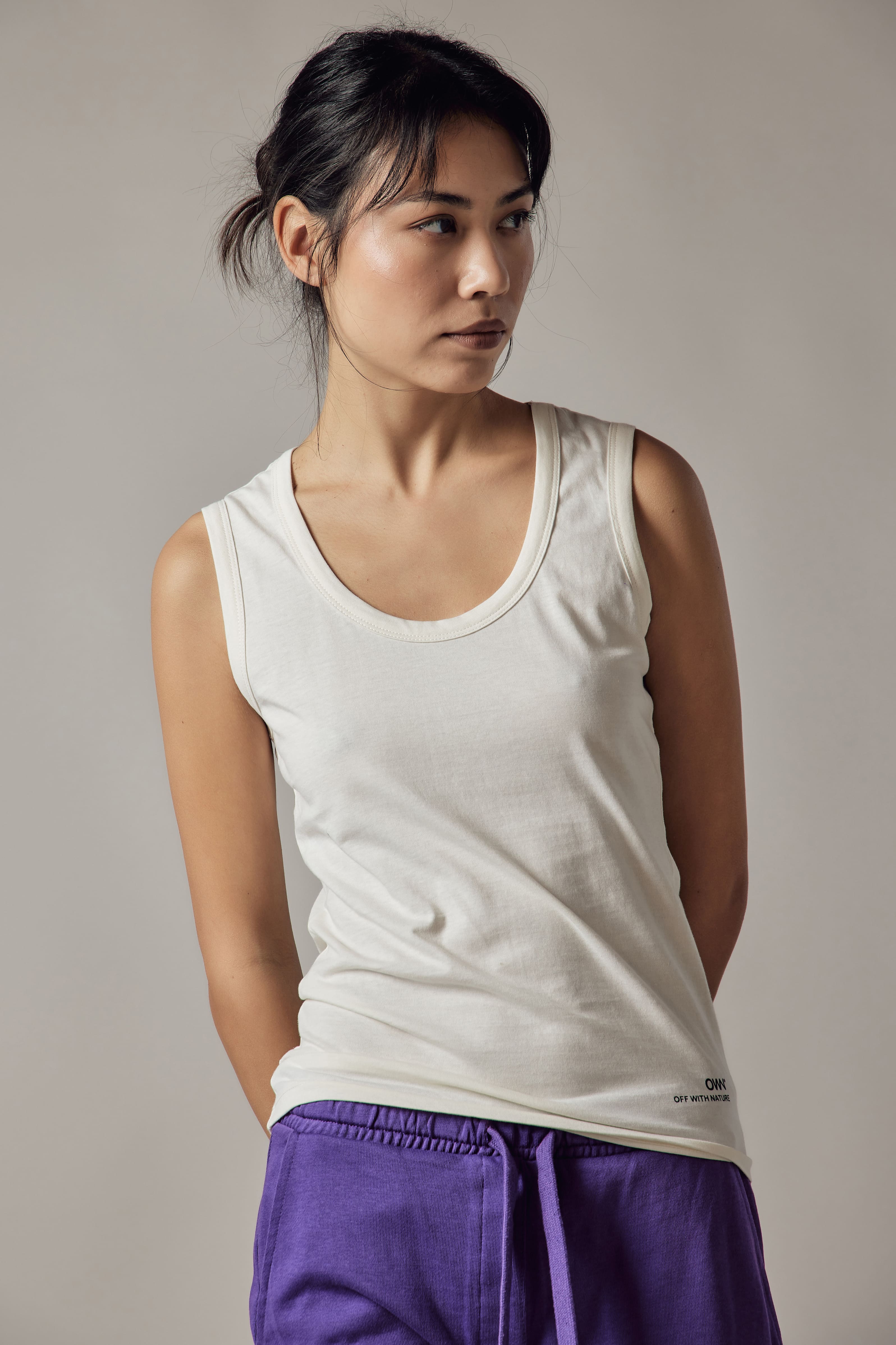 Wide-Strap Tank Top