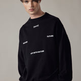 Felpa Girocollo Loose Fit