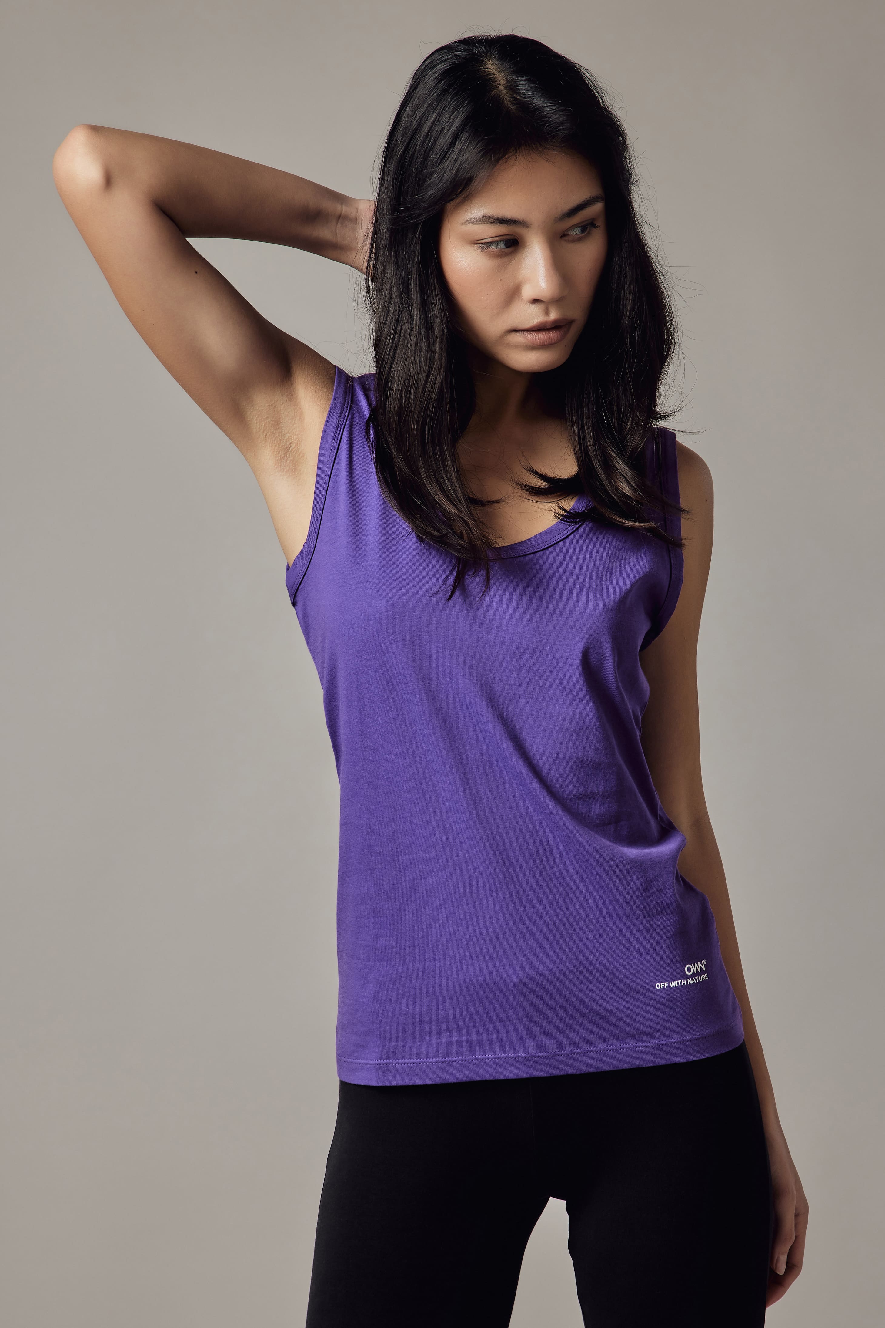 Wide-Strap Tank Top