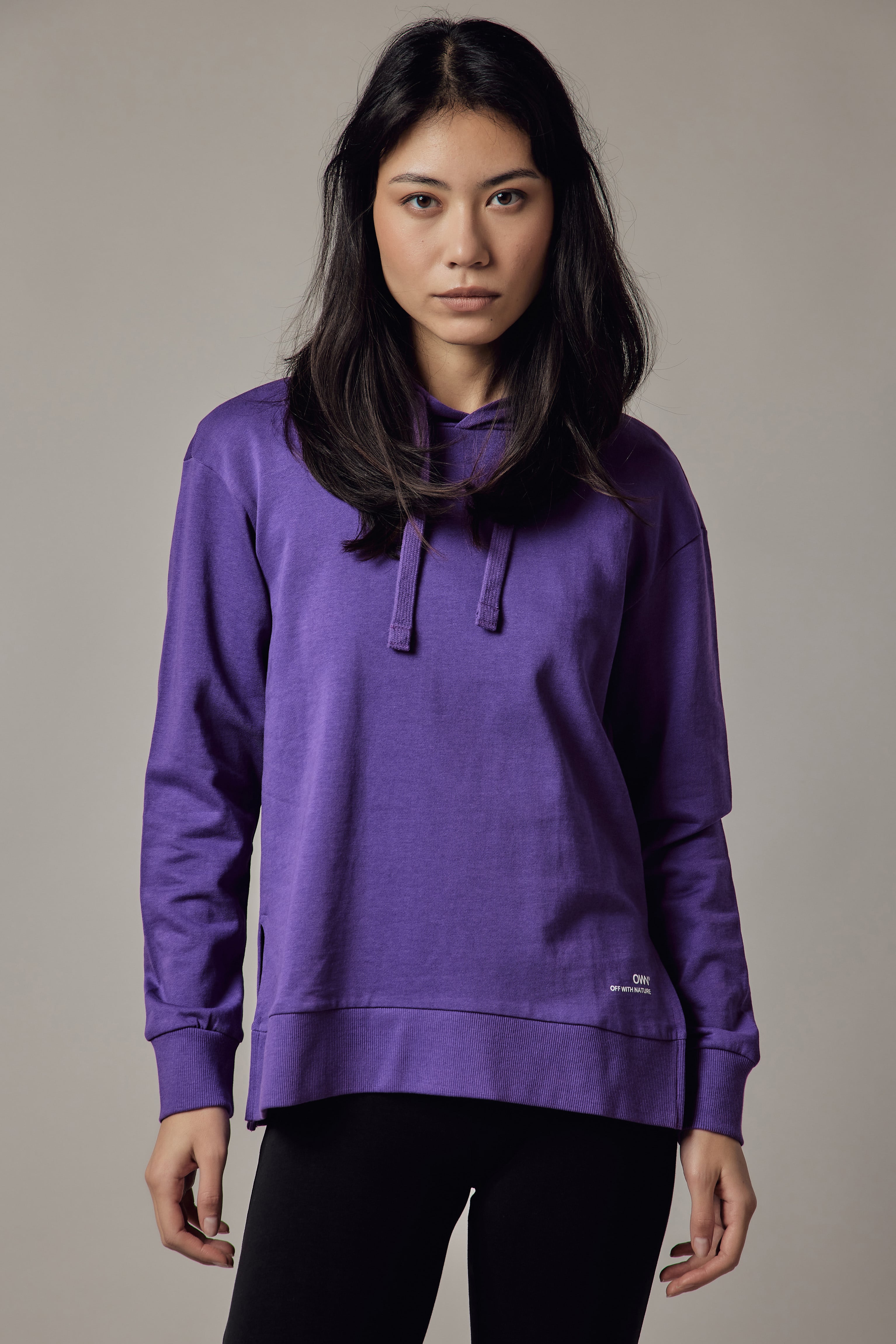 Hoodie With Side Slits