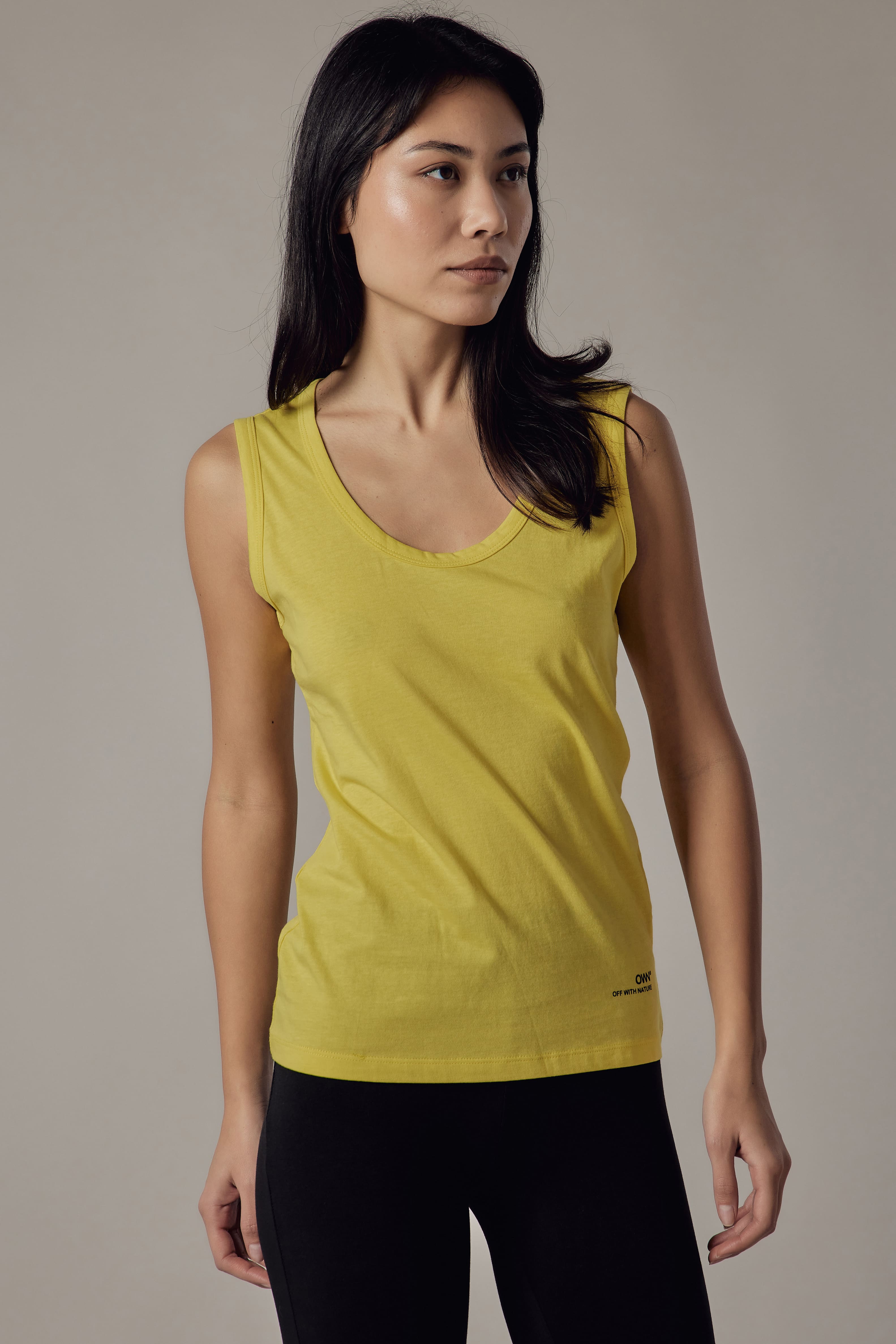 Wide-Strap Tank Top