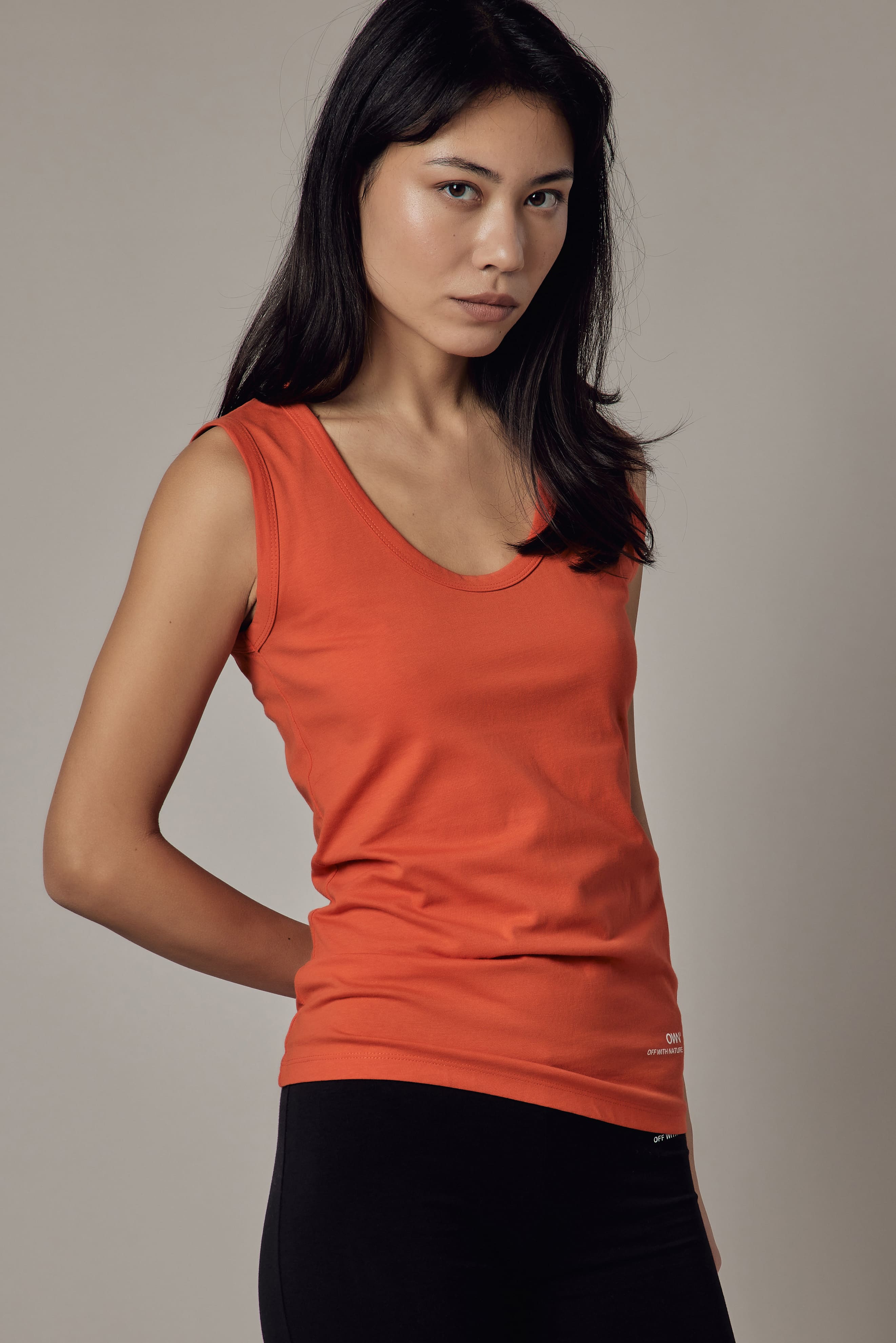 Wide-Strap Tank Top
