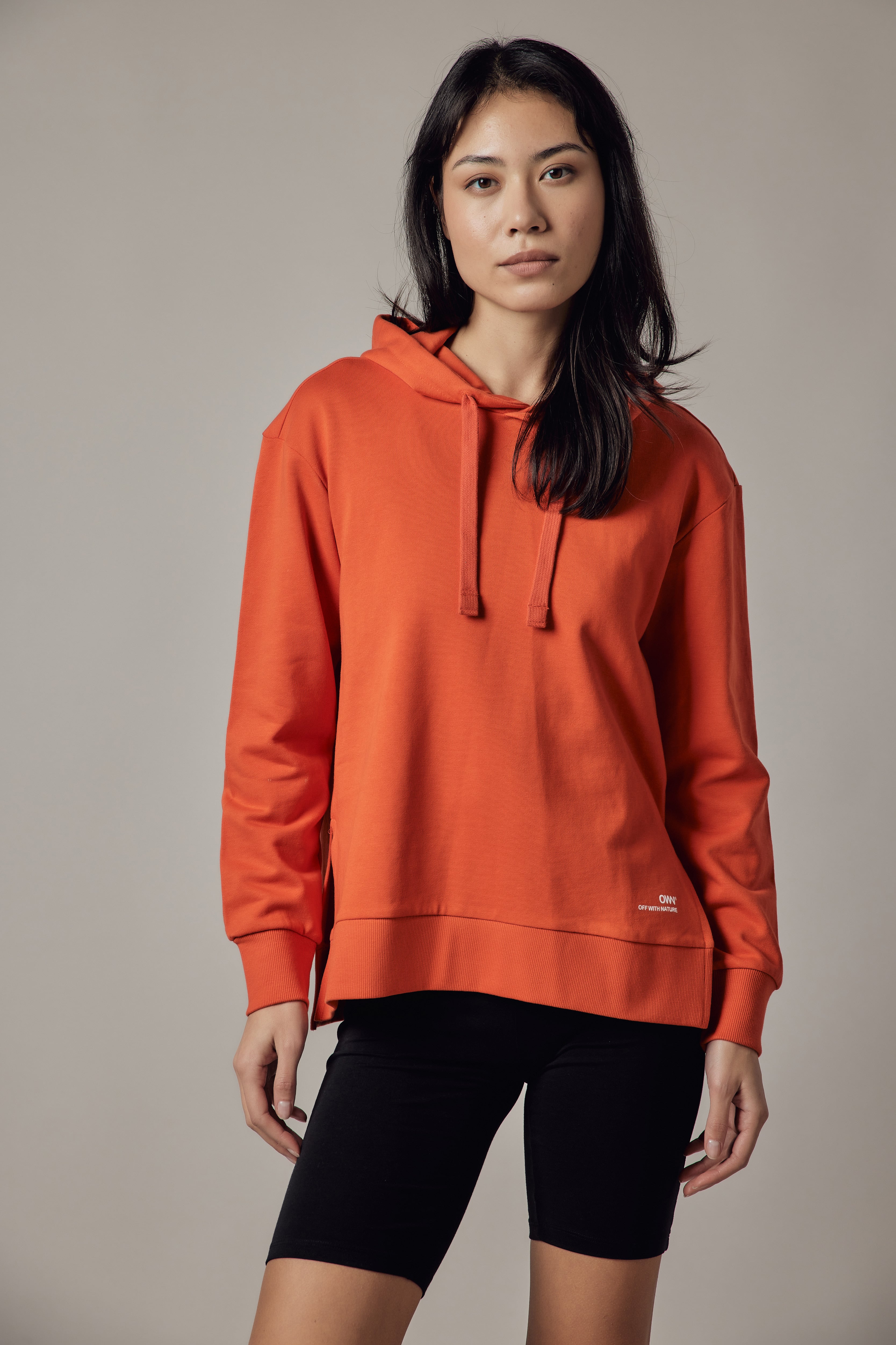 Hoodie With Side Slits