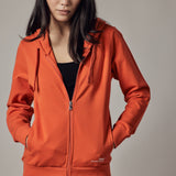 Felpa con Cappuccio e Zip