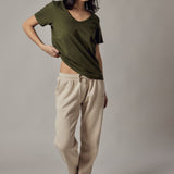 Joggers Felpati Dritti