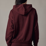 Felpa con Cappuccio in Interlock