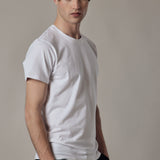 T-Shirt Girocollo Elasticizzata