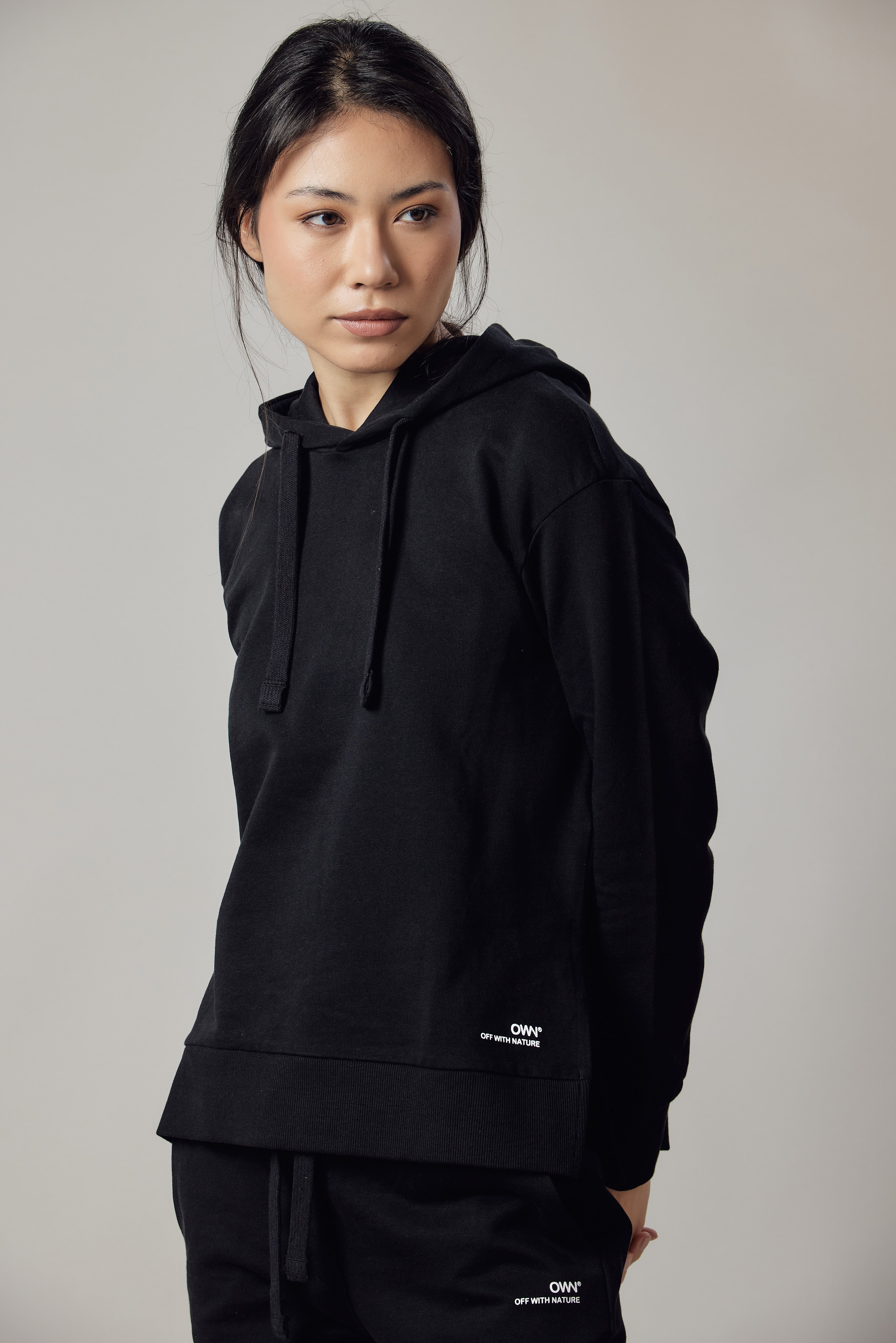 Hoodie With Side Slits