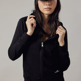 Felpa con Cappuccio e Zip