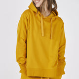 Hooded Sweatshirt with Side Slits + Fleece Joggers Set