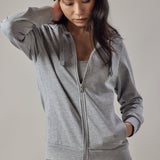 Felpa con Cappuccio e Zip