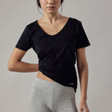 T-Shirt Scollo Profondo