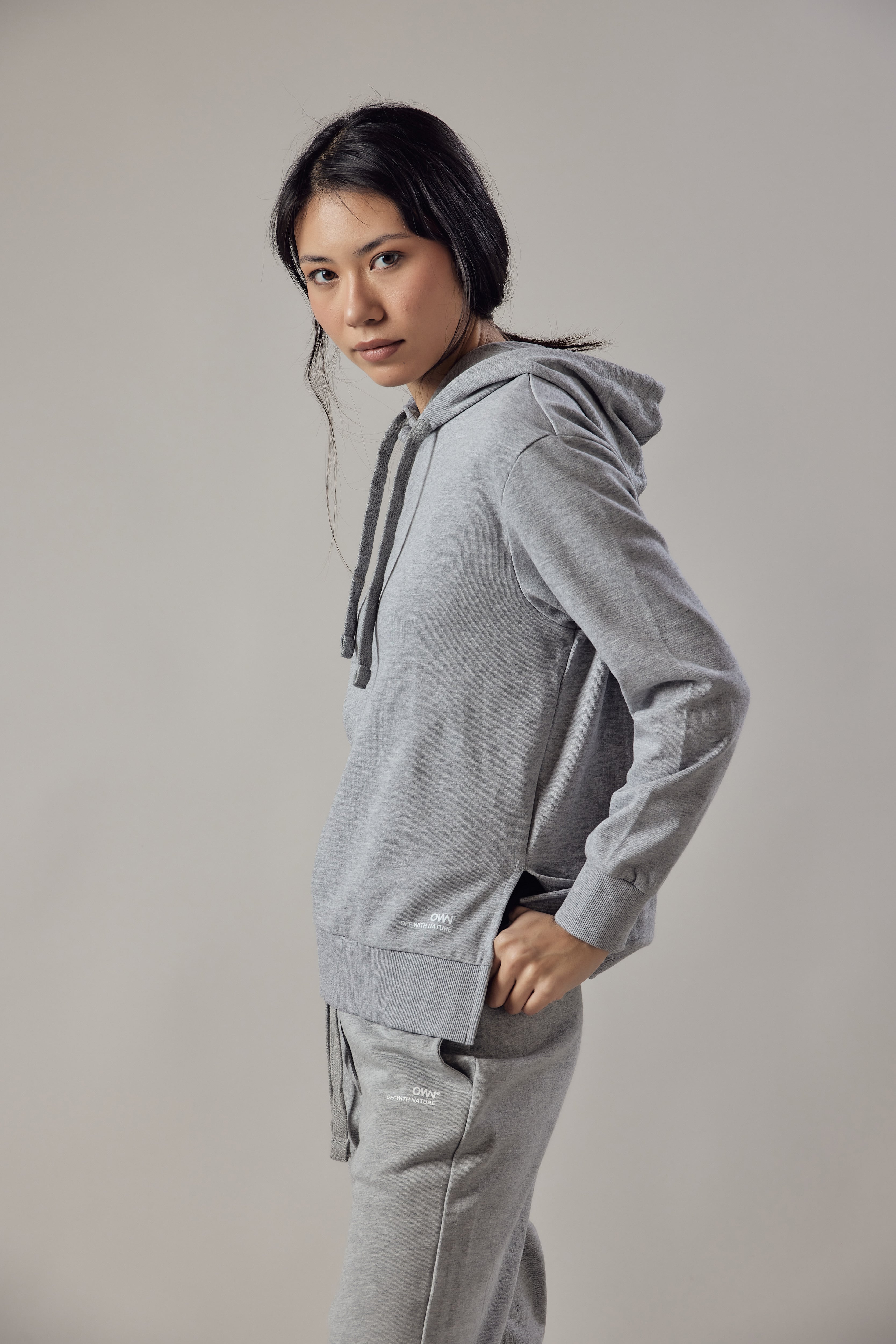 Hoodie With Side Slits
