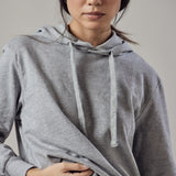 Hoodie With Side Slits