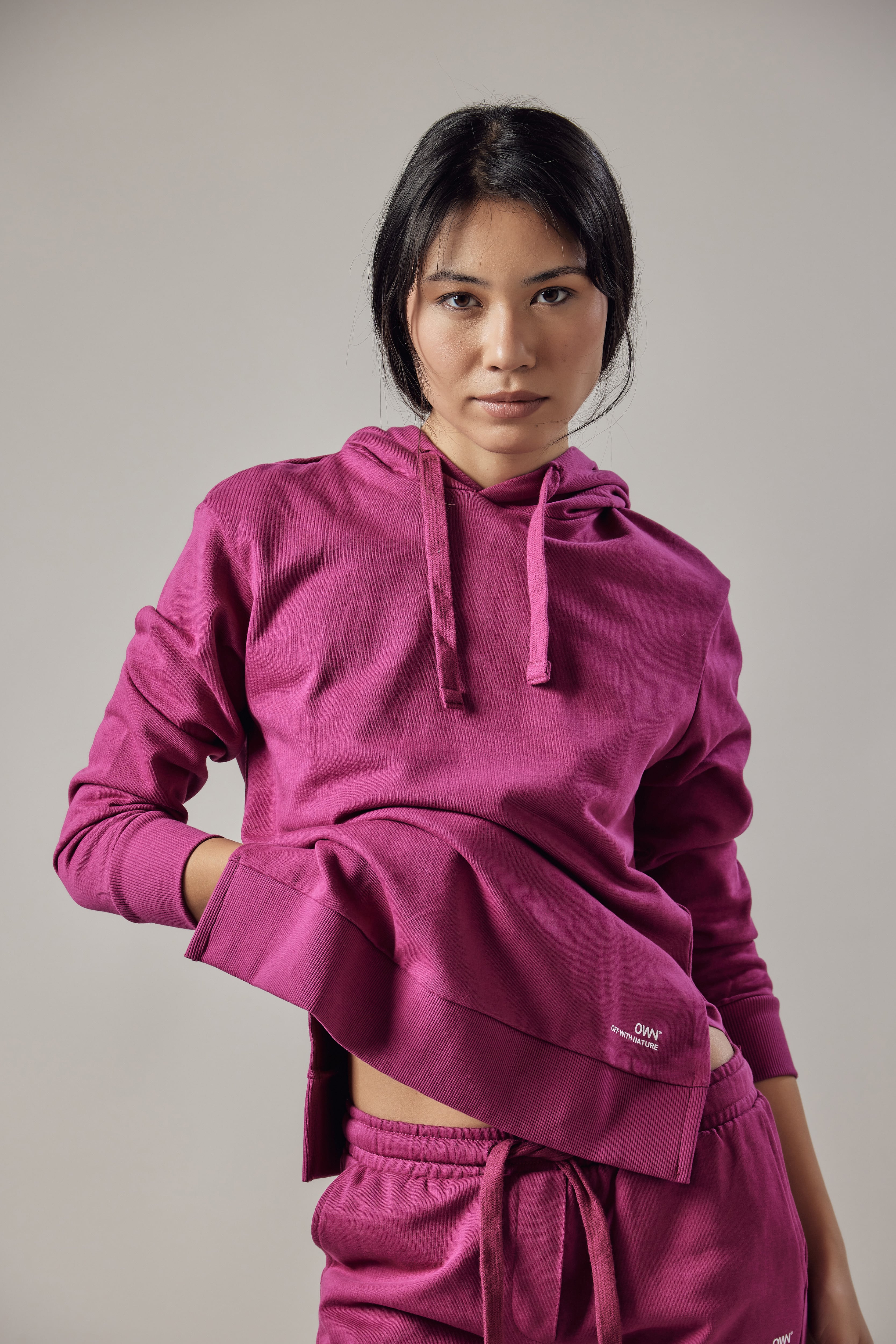 Hoodie With Side Slits