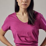 T-Shirt Scollo Profondo