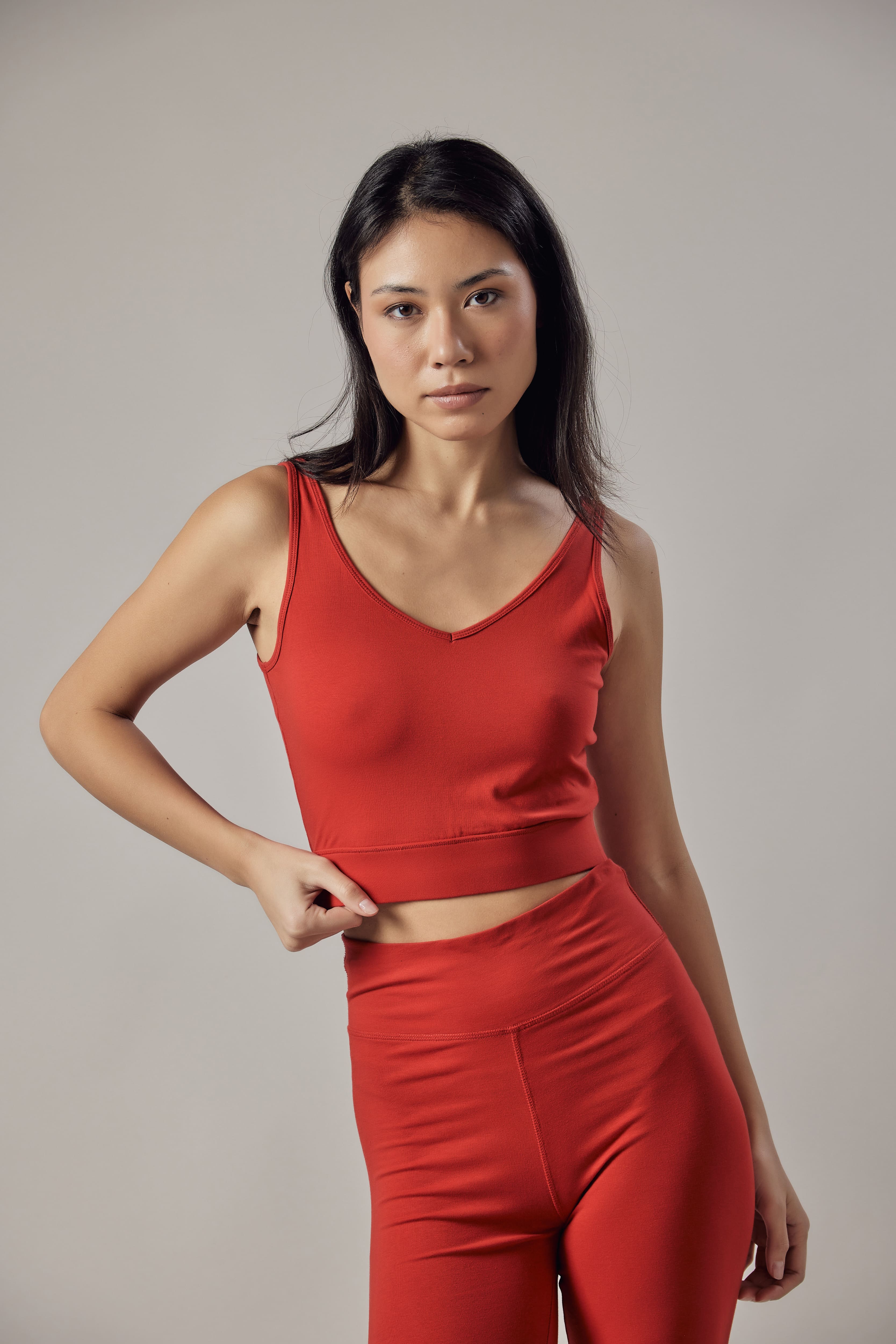 V-Neck Sports Top