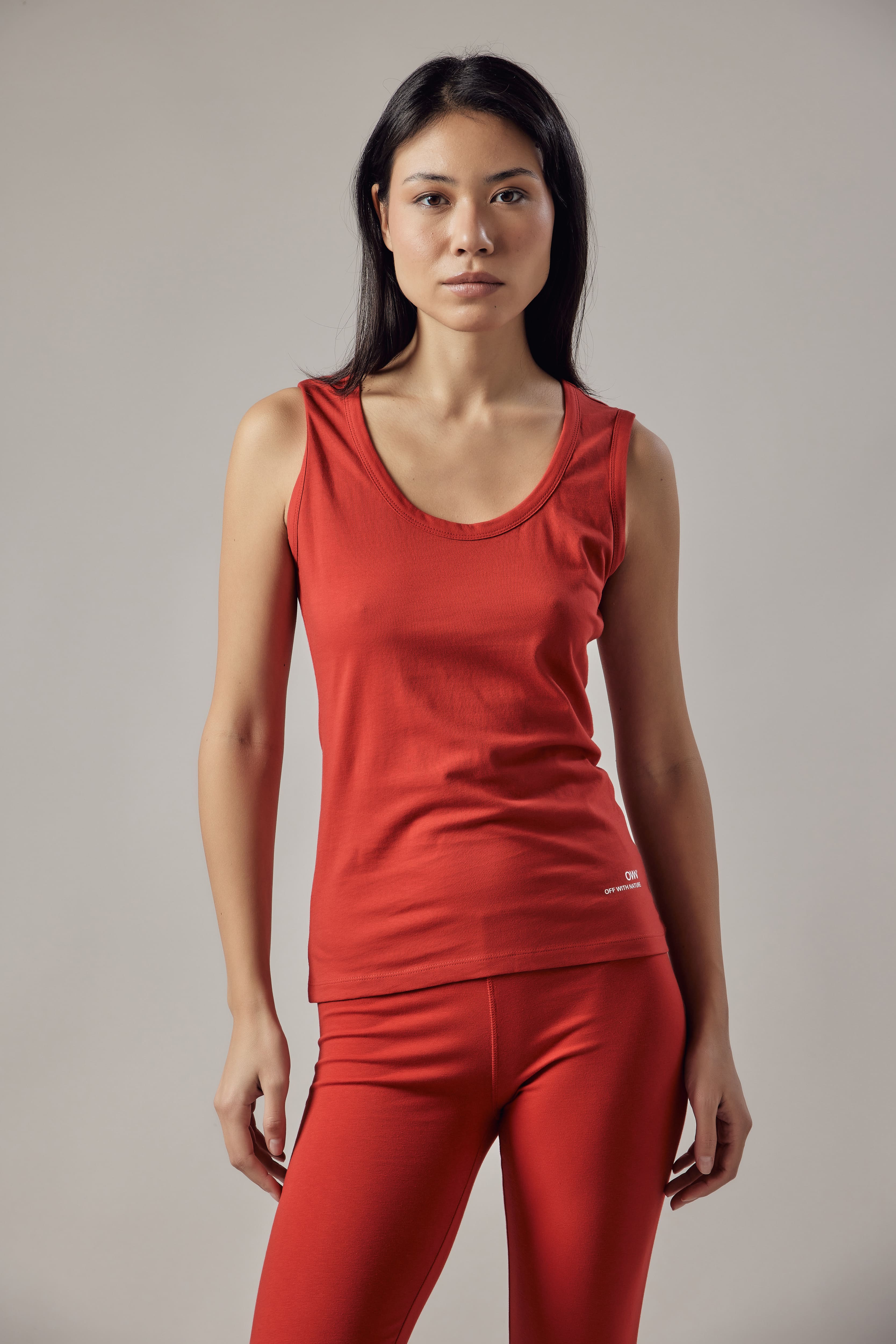 Wide-Strap Tank Top