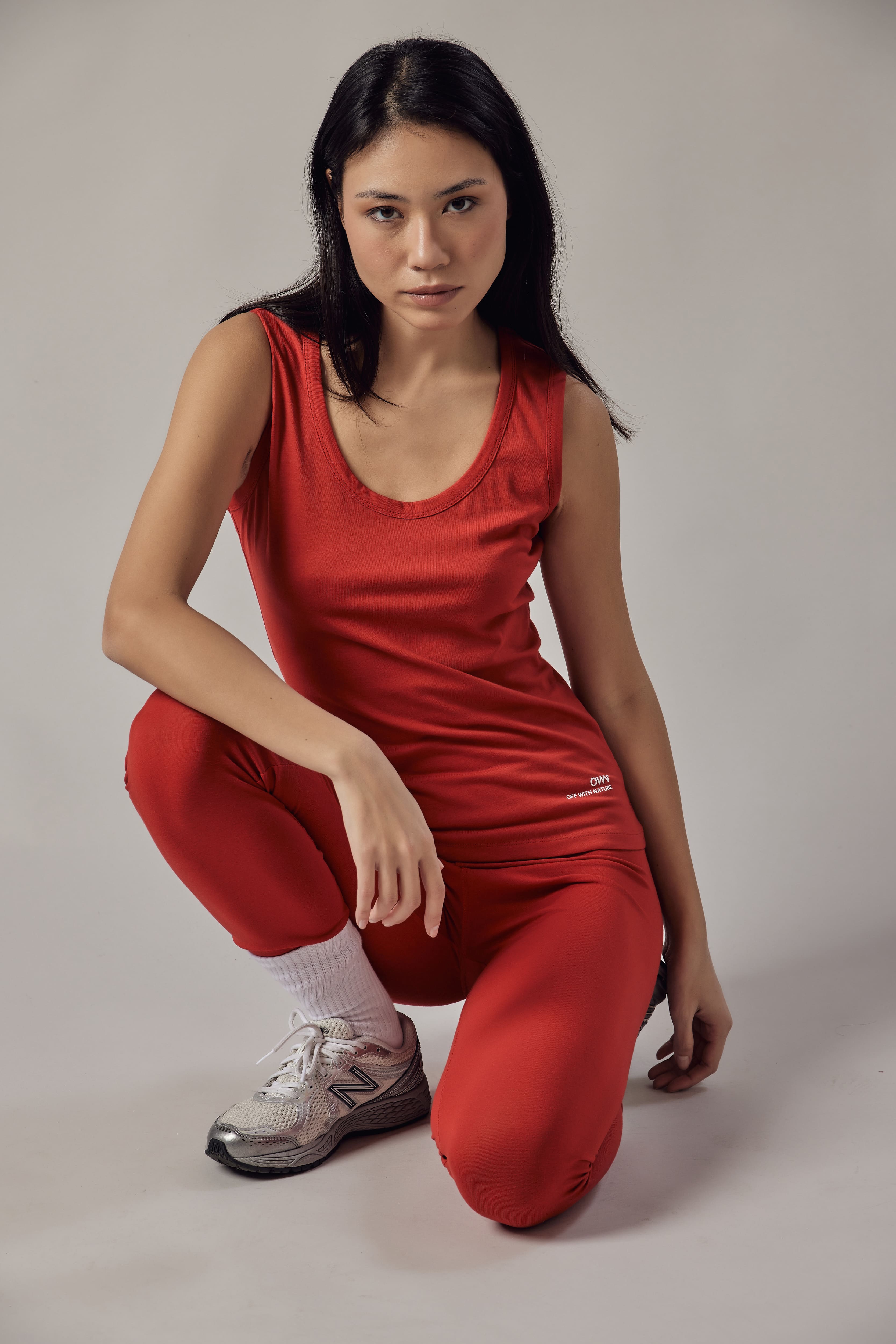 Wide-Strap Tank Top