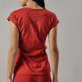 T-Shirt Scollo a V