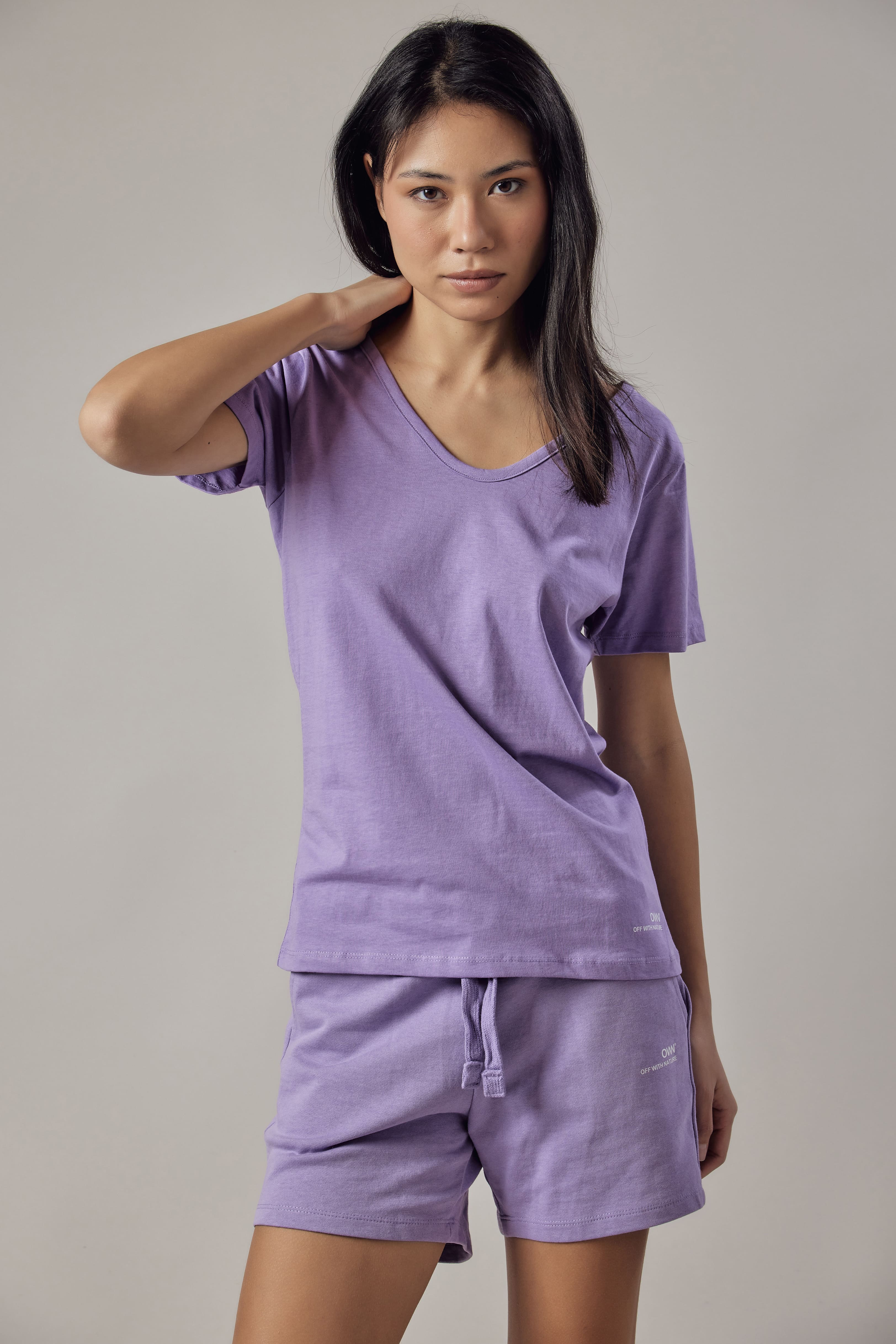 Deep V-Neck T-Shirt