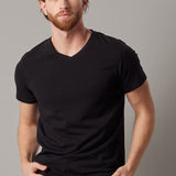 T-Shirt Scollo a V Elasticizzata