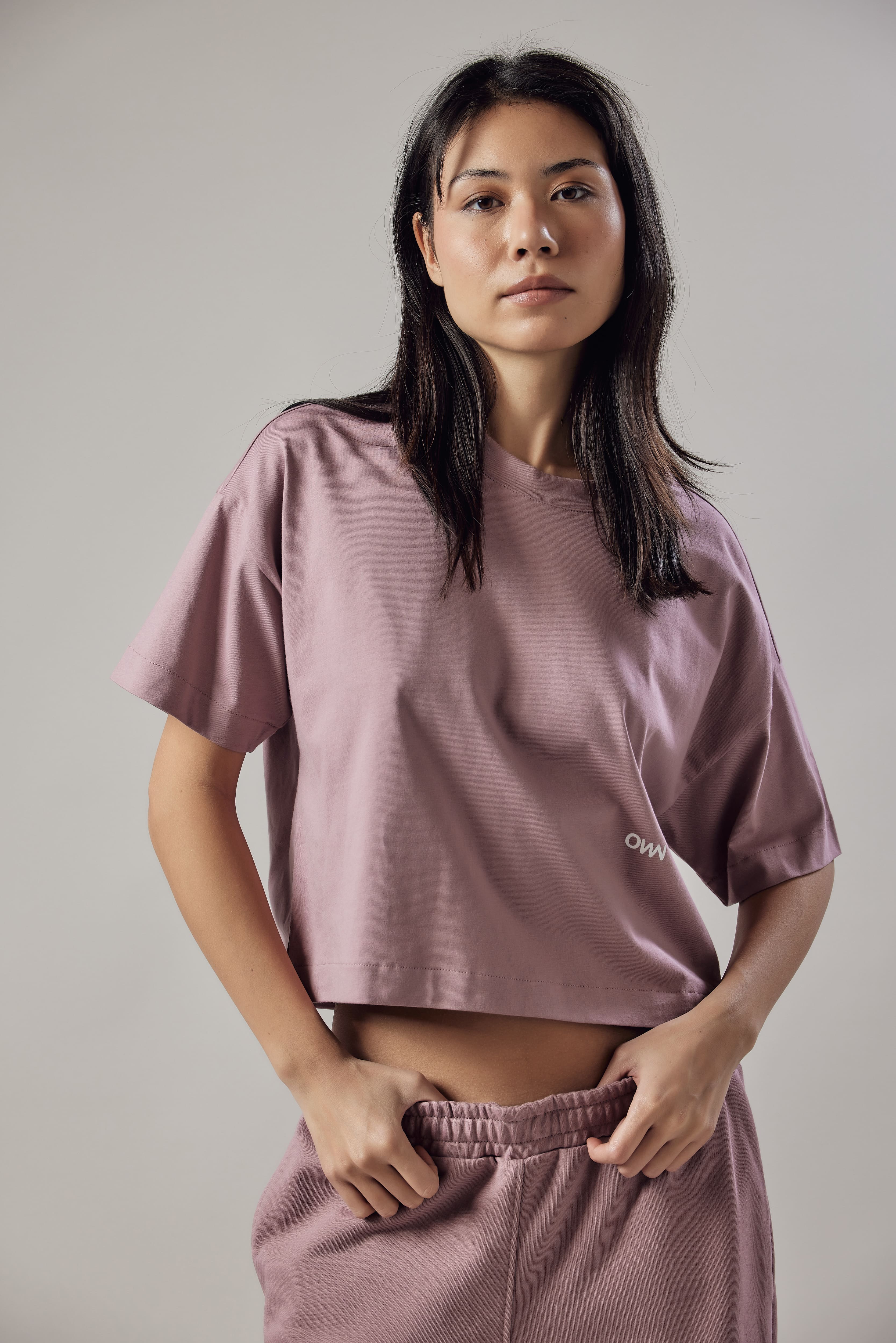 Loose Fit Cropped T-Shirt
