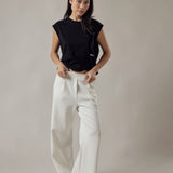 T-Shirt Smanicata Loose Fit