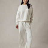 Felpa Girocollo Loose Fit in Interlock
