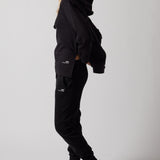 Hooded Sweatshirt with Side Slits + Fleece Joggers Set