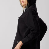 Hooded Sweatshirt with Side Slits + Fleece Joggers Set