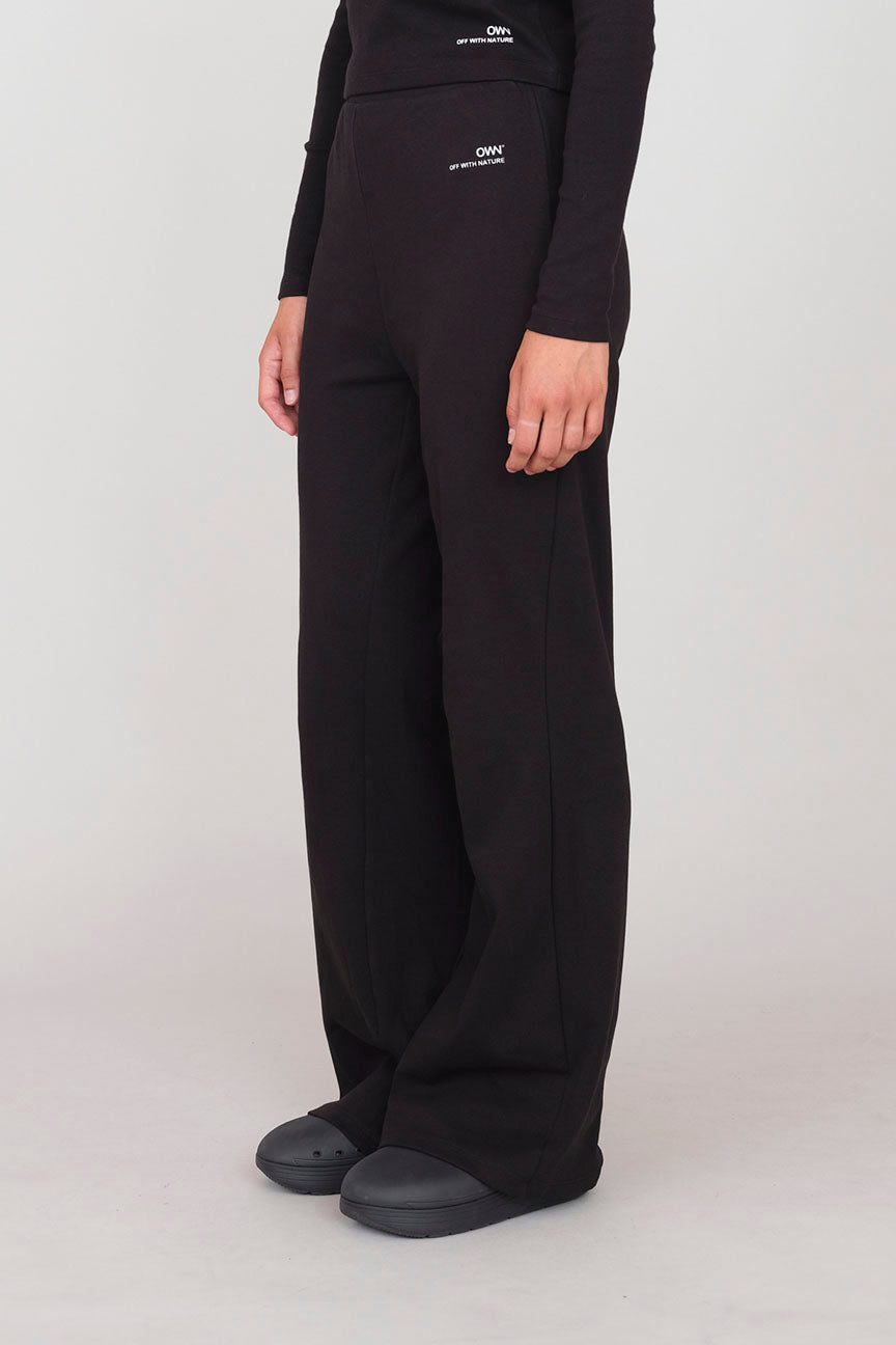 PALAZZO INTERLOCK PANTS