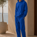 Joggers Oversize Unisex Blu Cobalto