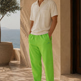 Joggers Oversize Unisex Verde Mela