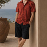 Pantaloncino in Jersey Blu