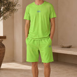 Pantaloncino Taglio Vivo Verde Mela