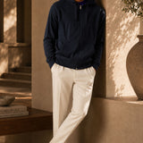 Blue Full Zip Hoodie