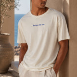Rundhals-T-Shirt mit Spruch "Burro"