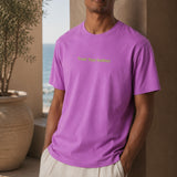 T-Shirt Girocollo Frase Anemone