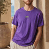 Violet Logo Crew-Neck T-Shirt