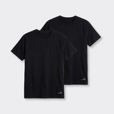 T-Shirt Girocollo Nero - Set da 2