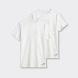 T-Shirt Girocollo Bianco - Set da 2