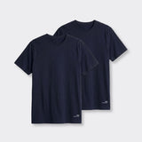 T-Shirt Girocollo Blu - Set da 2