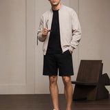 Pantaloncino Loose Fit in Interlock Balck