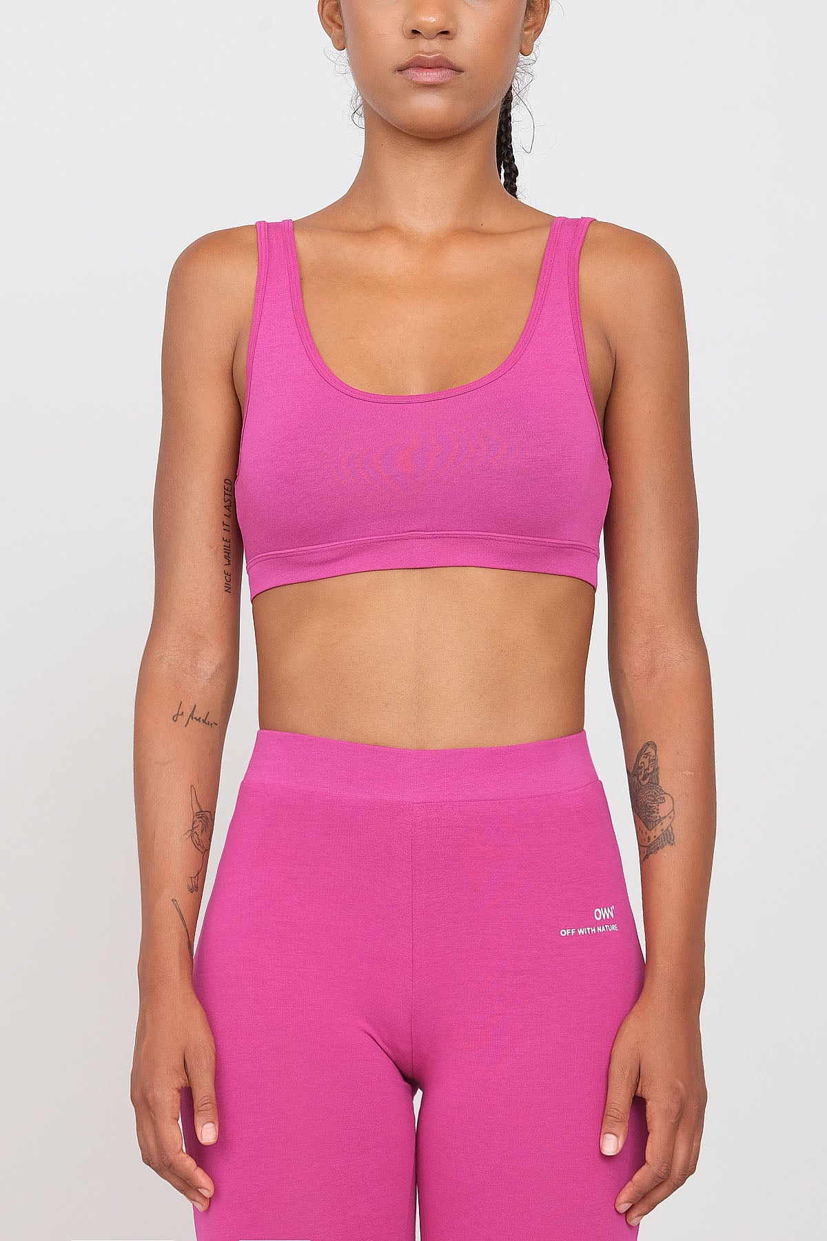 Active Leggings and Sports Top Set