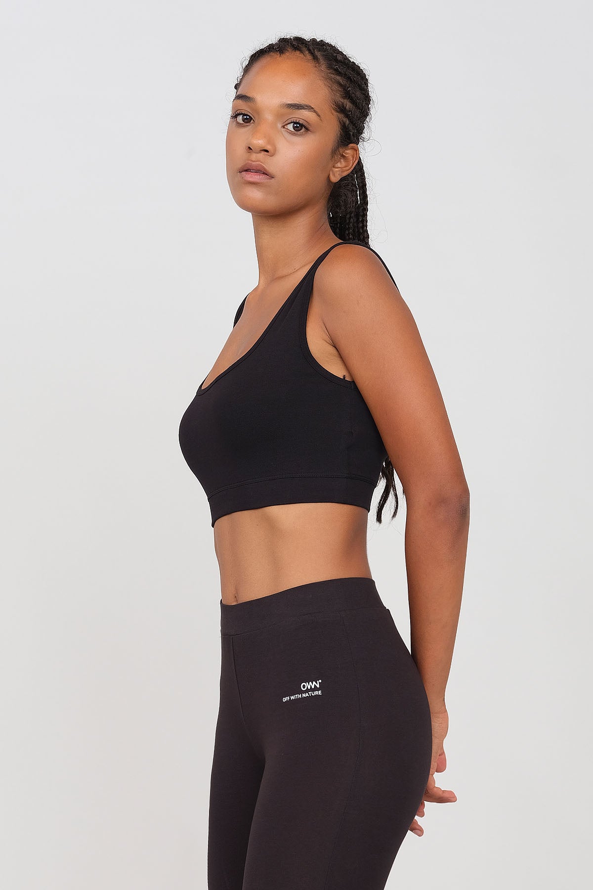 Active Leggings and Sports Top Set